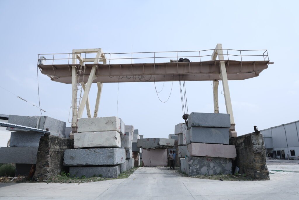 Granite Block Inventory & Processing Yard