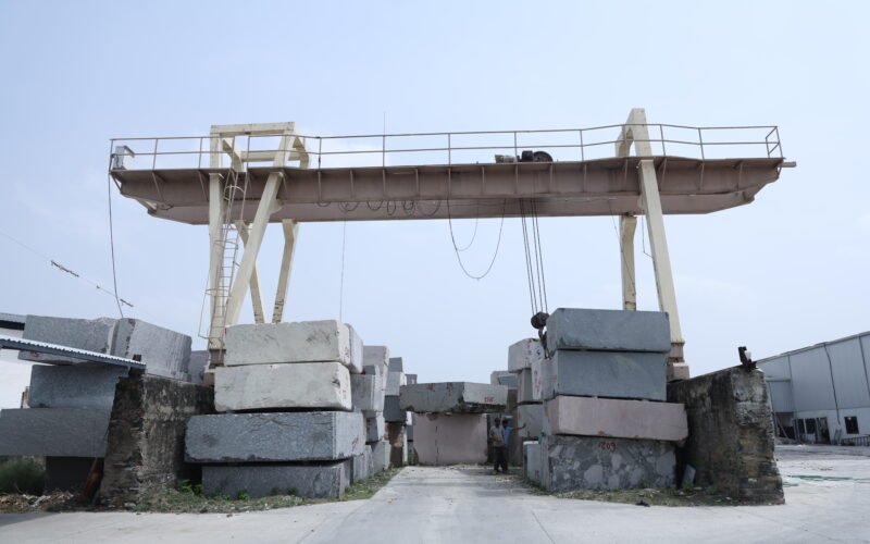 Granite Block Inventory & Processing Yard