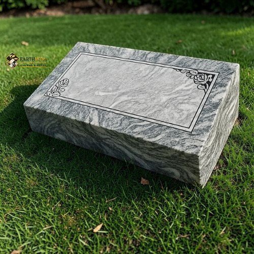 Bevel Granite Lawn Marker (Raised Flat Memorial)