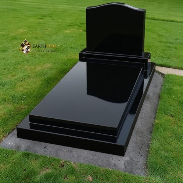 Bordered Granite Ledger Memorial (Framed Grave Cover)
