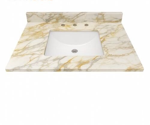 Calacatta Gold Marble Vanity Top