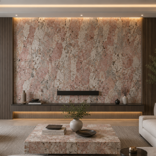 Alaska Pink Granite Block