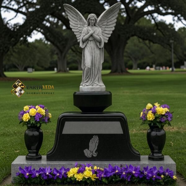 Custom Full-Figure Granite Monument (Sculpted Memorial Statue)