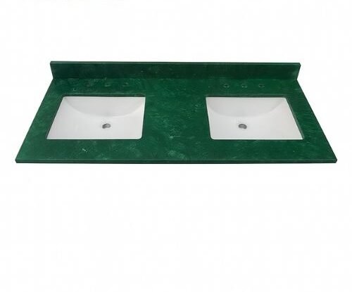 Green Marble Vanity Top
