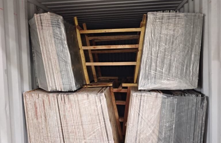 Professionally Packed Natural Stone Slabs Ready for Export