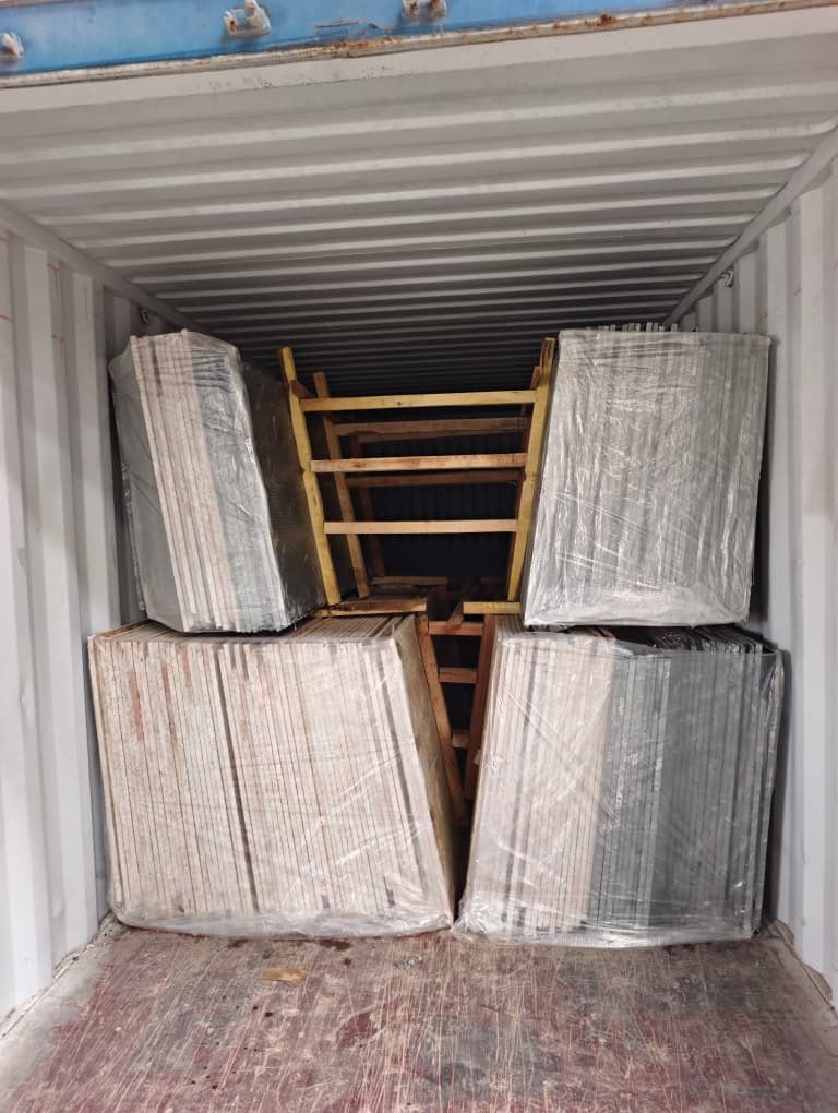 Professionally Packed Natural Stone Slabs Ready for Export