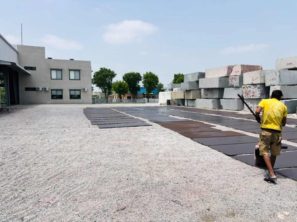 Marble Block Finishing & Quality Inspection