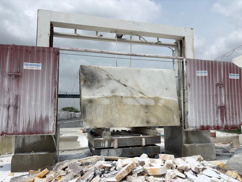 Precision Marble Block Cutting