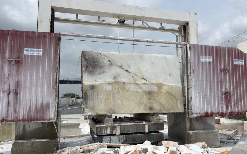 Precision Marble Block Cutting