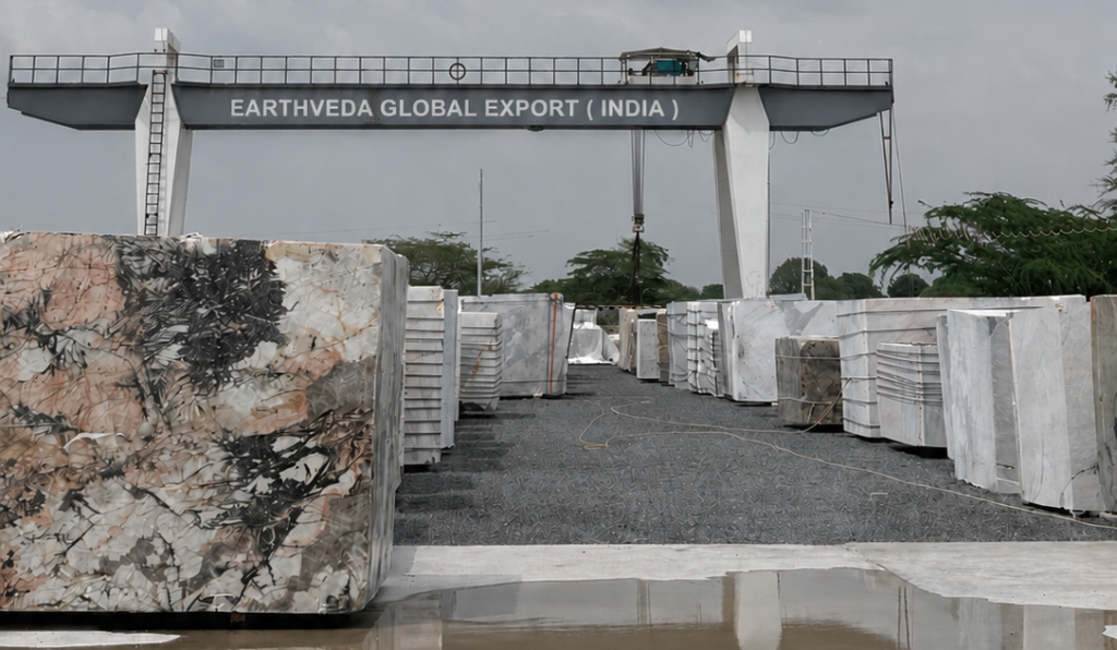 Premium Natural Stone Blocks at EarthVeda Global Export (India)