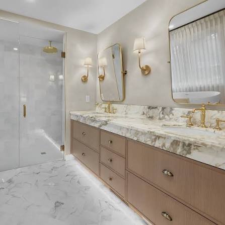 Calacatta Gold Marble Vanity Top