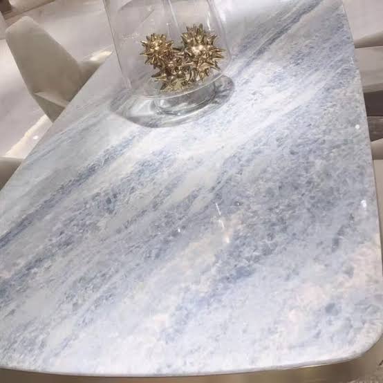 Ice Blue Marble