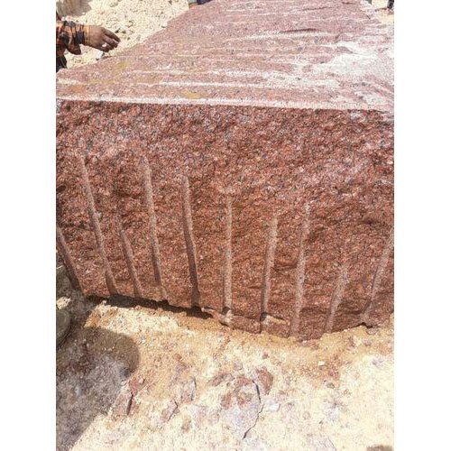 Jhansi Red Granite Block