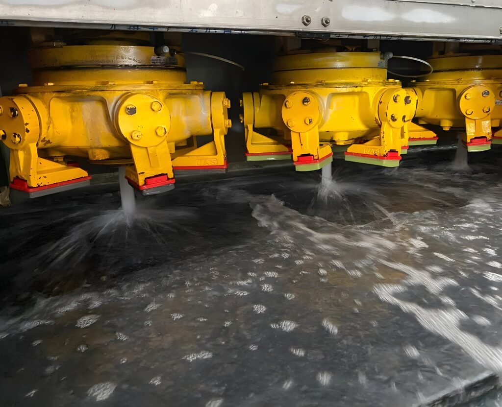 Granite Slab Surface Polishing