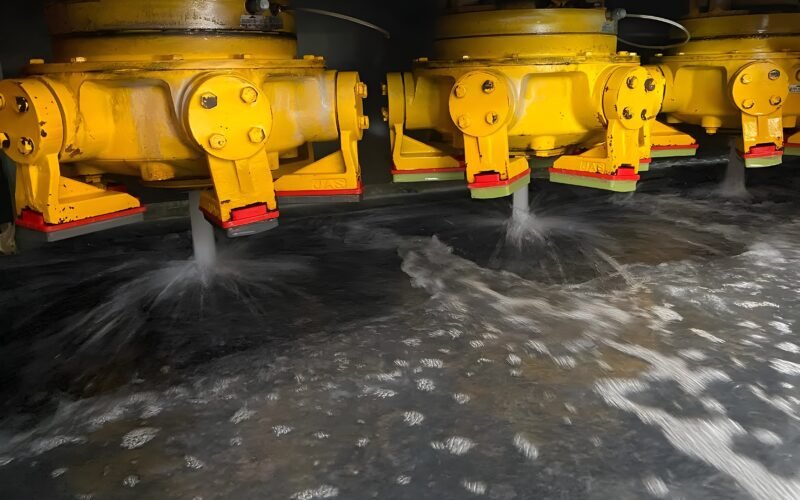 Granite Slab Surface Polishing