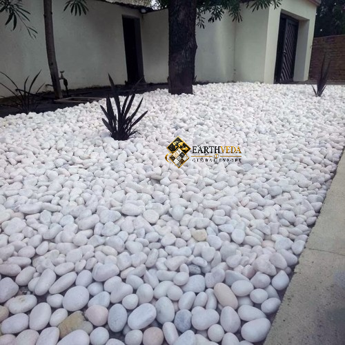 White Quartz Pebbles