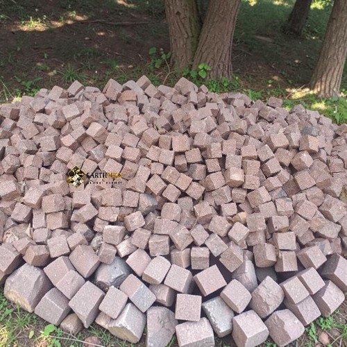 Pink Granite Cobbles